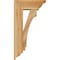 Ekena Millwork Imperial Traditional Rough Sawn Bracket w/ Offset Brace, Western Red Cedar, 6"W x 14"D x 26"H BKT0604X14X26IMP01RWR - alternate 2